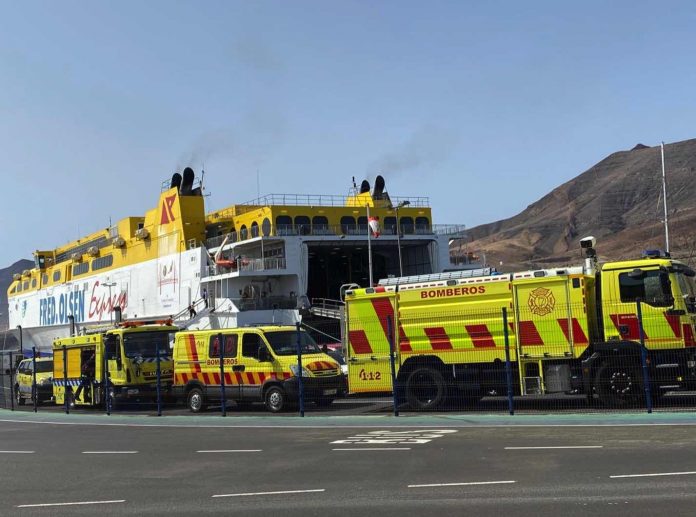 Feuerwehr Fuerteventura unterstützt Löscharbeiten in La Palma